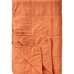 IB Laursen Vintage Quilt unifarben Baumwolldecke