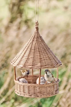 IB Laursen Vogelfutterhaus aus Weide zum Hängen