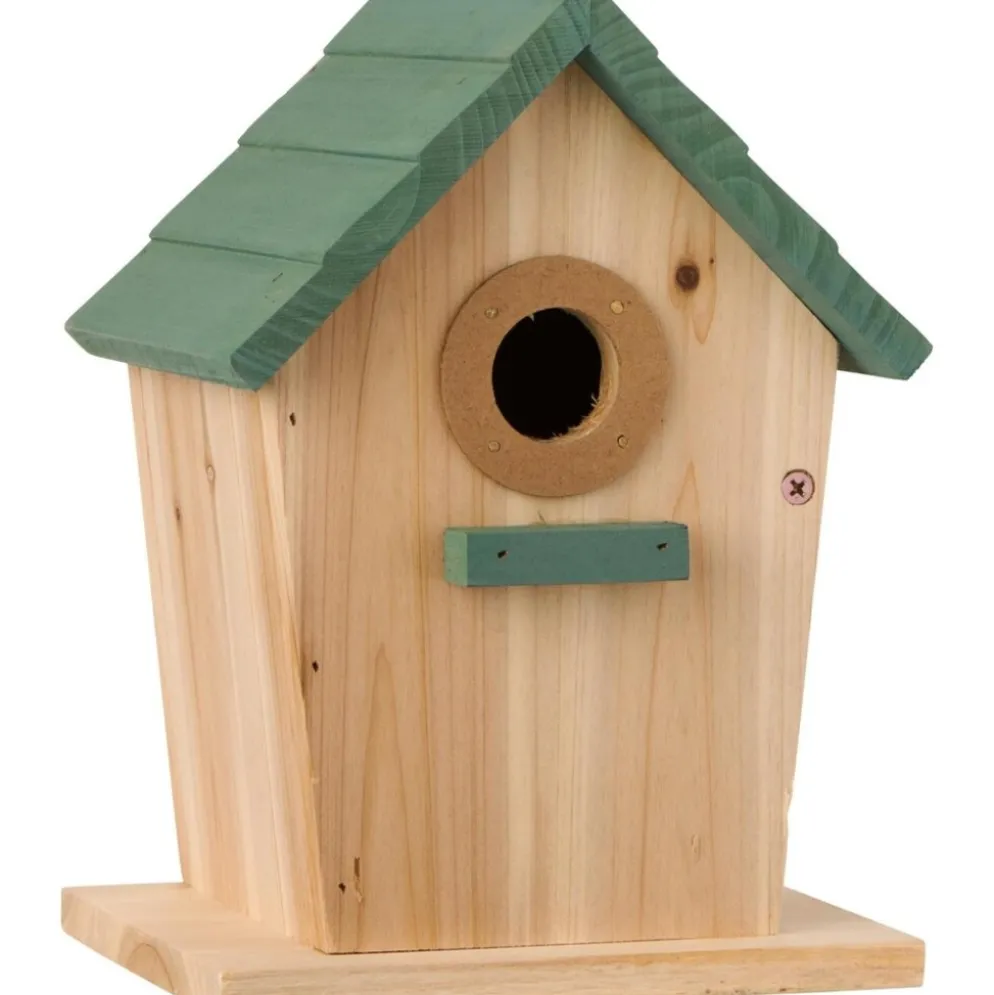 IB Laursen Vogelhäuschen aus Holz mit Reinigungsklappe