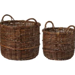 IB Laursen Weidenkorb-Set mit Henkeln, 2-teilig