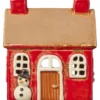 IB Laursen Weihnachtliches Teelichthaus Stillenat mit Schneemann