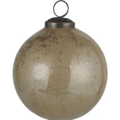 IB Laursen Weihnachtskugel Glas pebbled