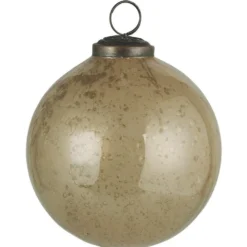 IB Laursen Weihnachtskugel Glas pebbled