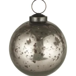 IB Laursen Weihnachtskugel Glas pebbled
