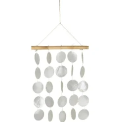 IB Laursen Windspiel mit Strandmuscheln und Seegras