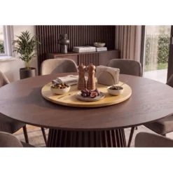 Invicta Drehteller MAKASSAR 50 cm 360° aus Holz