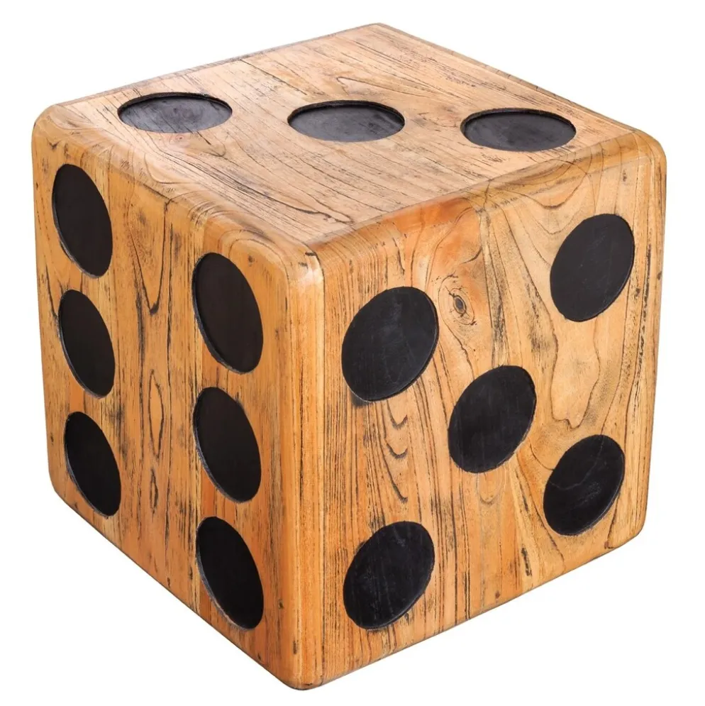 Invicta Interior Beistelltisch, Hocker Cube Würfel