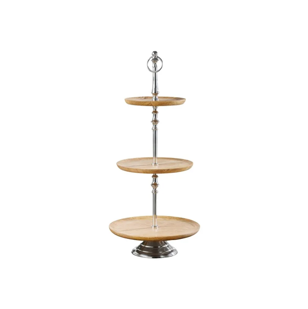 Invicta Interior Deko Etagere Pure Nature Mangoholz