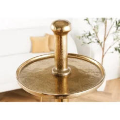 Invicta Interior Etagere Abstract 150cm gold, 5 Ebenen