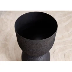Invicta Interior Invicta SANDGLASS Bodenvase XL Eisen Schwarz