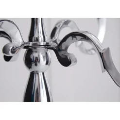 Invicta Interior Kerzenständer Modern Barock 5-armig silber