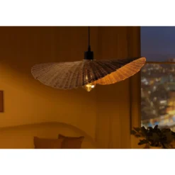 Invicta Interior Pendellampe Organic Living 2 Bambus