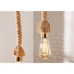 Invicta Interior Pendelleuchte Seven Seas, recyceltes Akazienholz