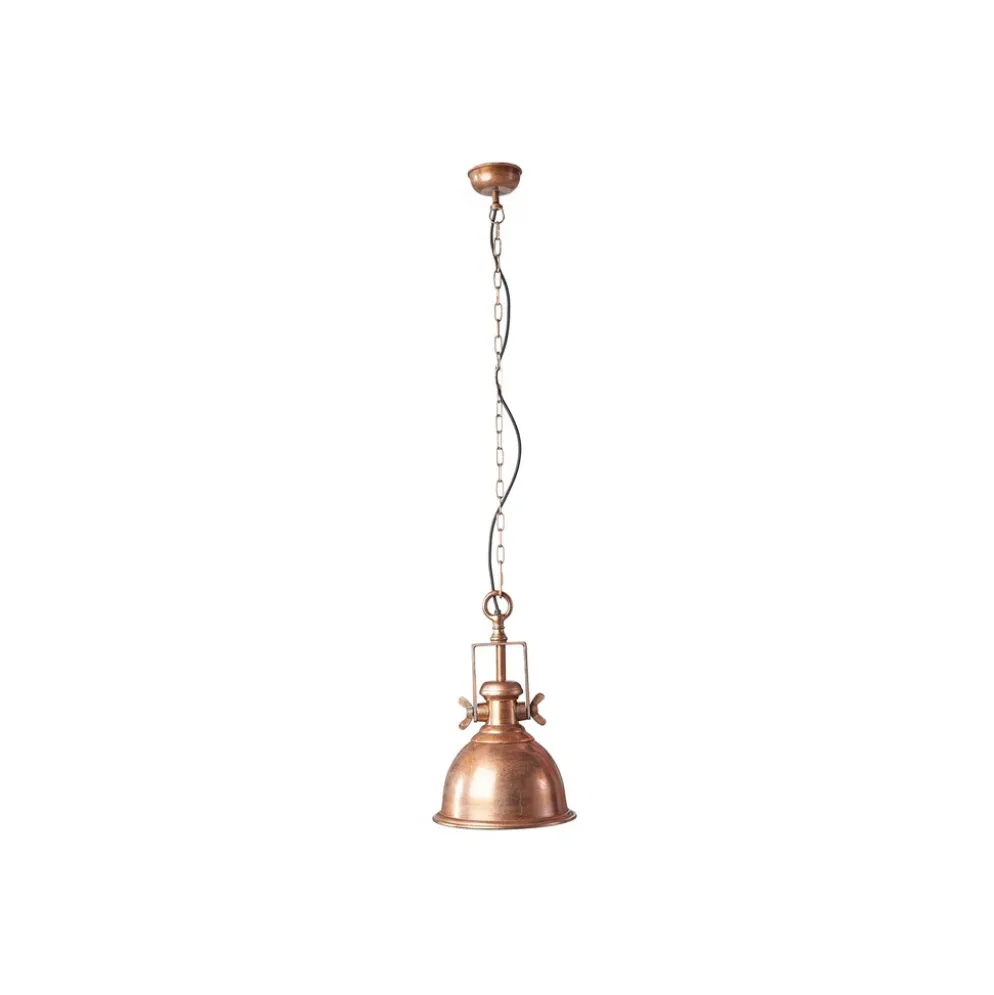 Invicta Interior Pendelleuchte Industrial Kupfer meliert