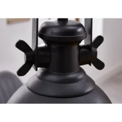 Invicta Interior Pendelleuchte Industrial Metall schwarz Industriestil