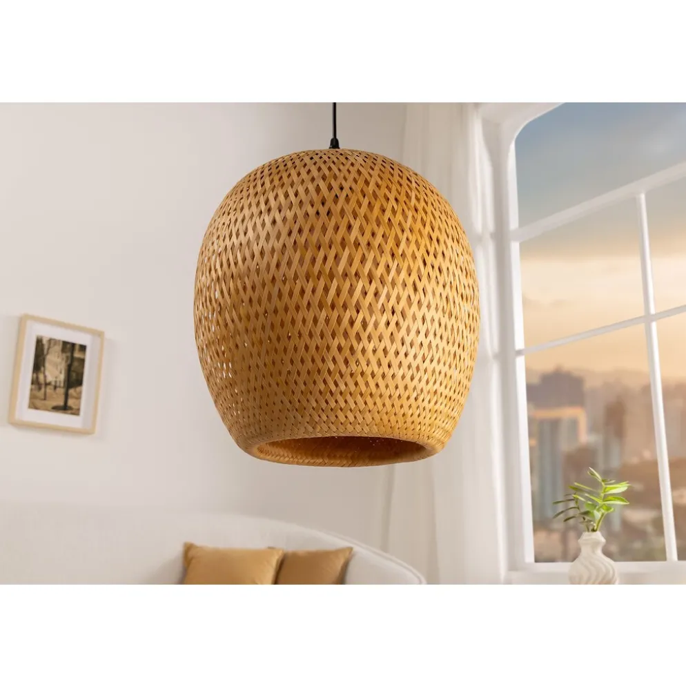 Invicta Interior Pendelleuchte Organic Living 1 Bambus
