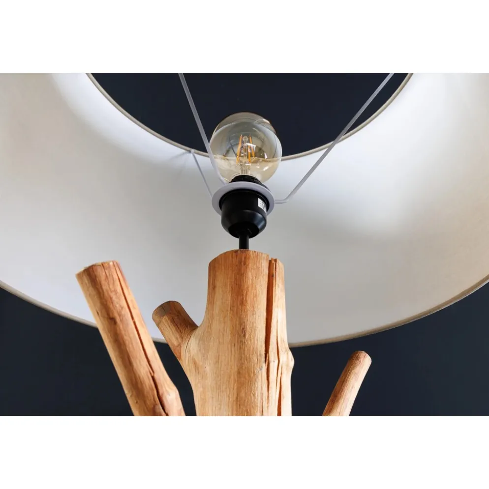 Invicta Interior Stehlampe Tree Nature Mangostanholz