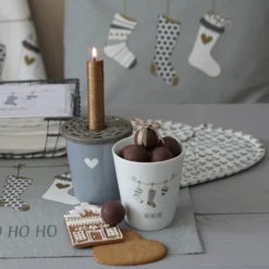 Krasilnikoff Becher Happy Mug, Ho Ho Ho