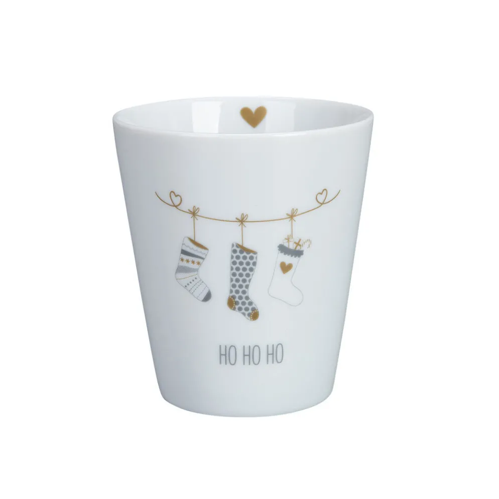 Krasilnikoff Becher Happy Mug, Ho Ho Ho
