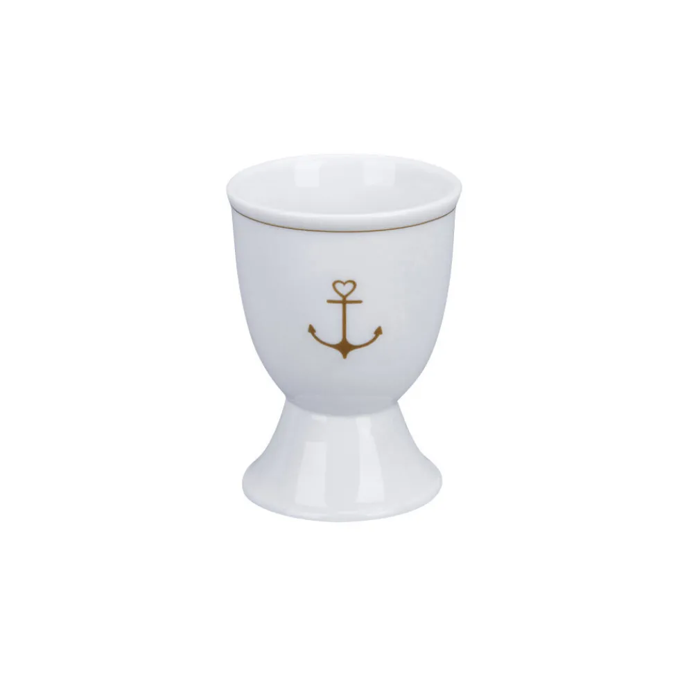 Krasilnikoff Eierbecher Gold Anchor