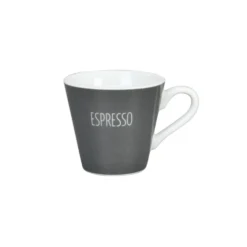 Krasilnikoff Espresso Tasse mit Espresso Aufschrift