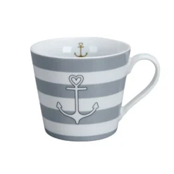 Krasilnikoff Happy Cup Anker mit Streifen