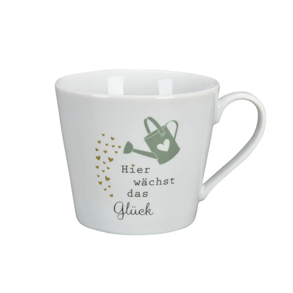 Krasilnikoff Happy Cup Hier wächst das Glück