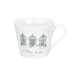 Krasilnikoff Happy Cup Tasse, Meer Auszeit