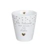 Krasilnikoff Happy Mug Becher Die Antwort auf alles ist Liebe