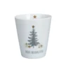 Krasilnikoff Happy Mug Becher Frohe Weihnachten