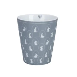 Krasilnikoff Happy Mug Bunnies grau