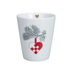 Krasilnikoff Happy Mug Christmas Heart