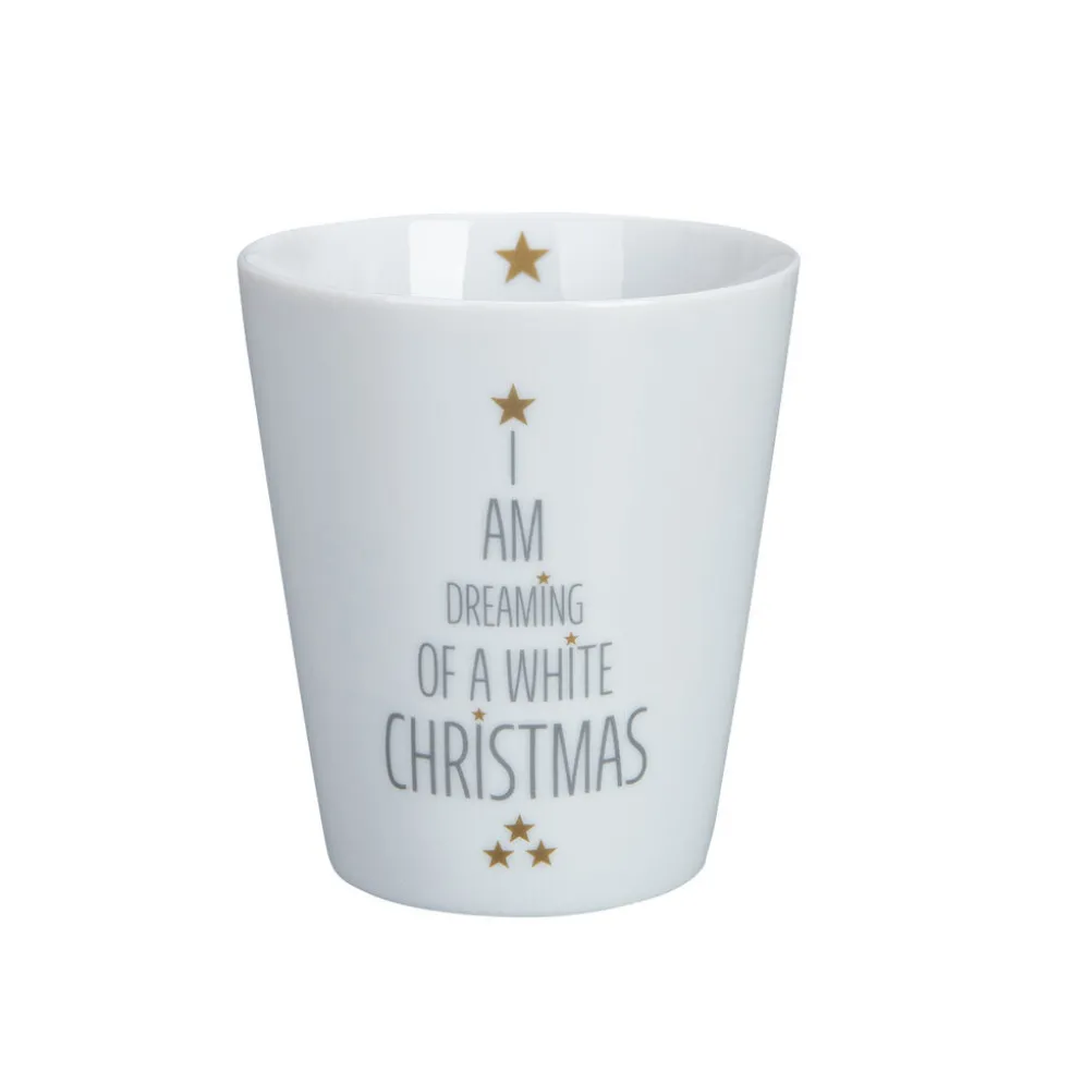 Krasilnikoff Happy Mug I am dreaming of a white Christmas