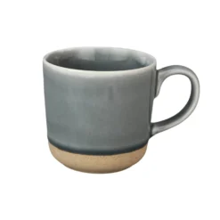 Krasilnikoff Keramik Tasse mit Henkel mit Glasur