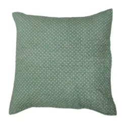 Krasilnikoff Kissenbezug Micro Dots, Dusty Green