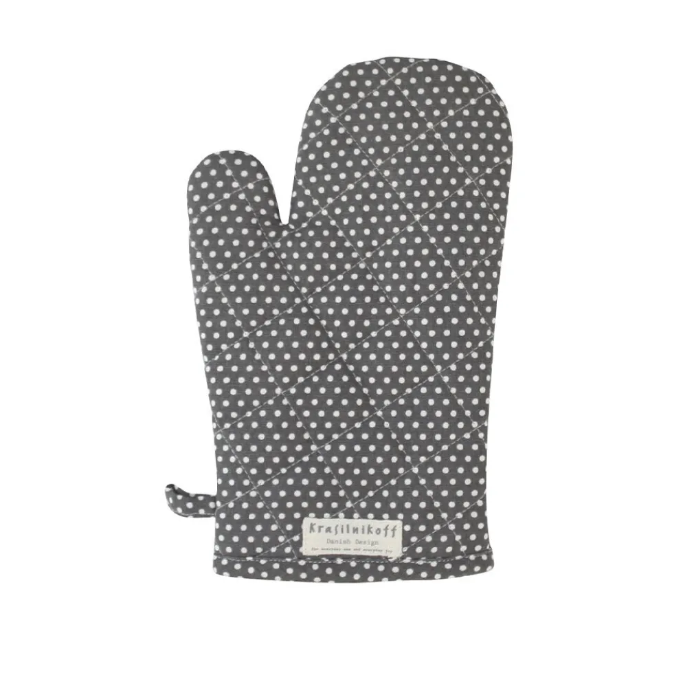 Krasilnikoff Ofenhandschuh Micro Dots