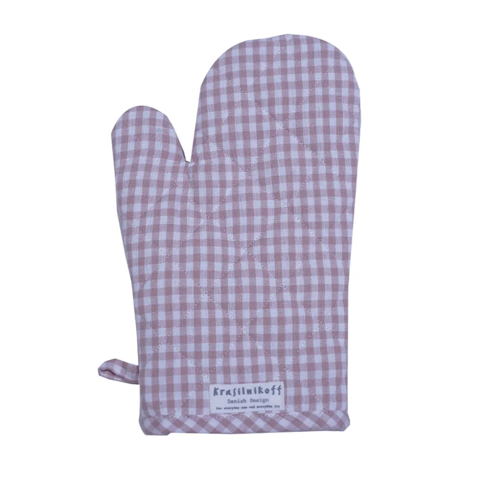 Krasilnikoff Ofenhandschuh, Medium Kariert