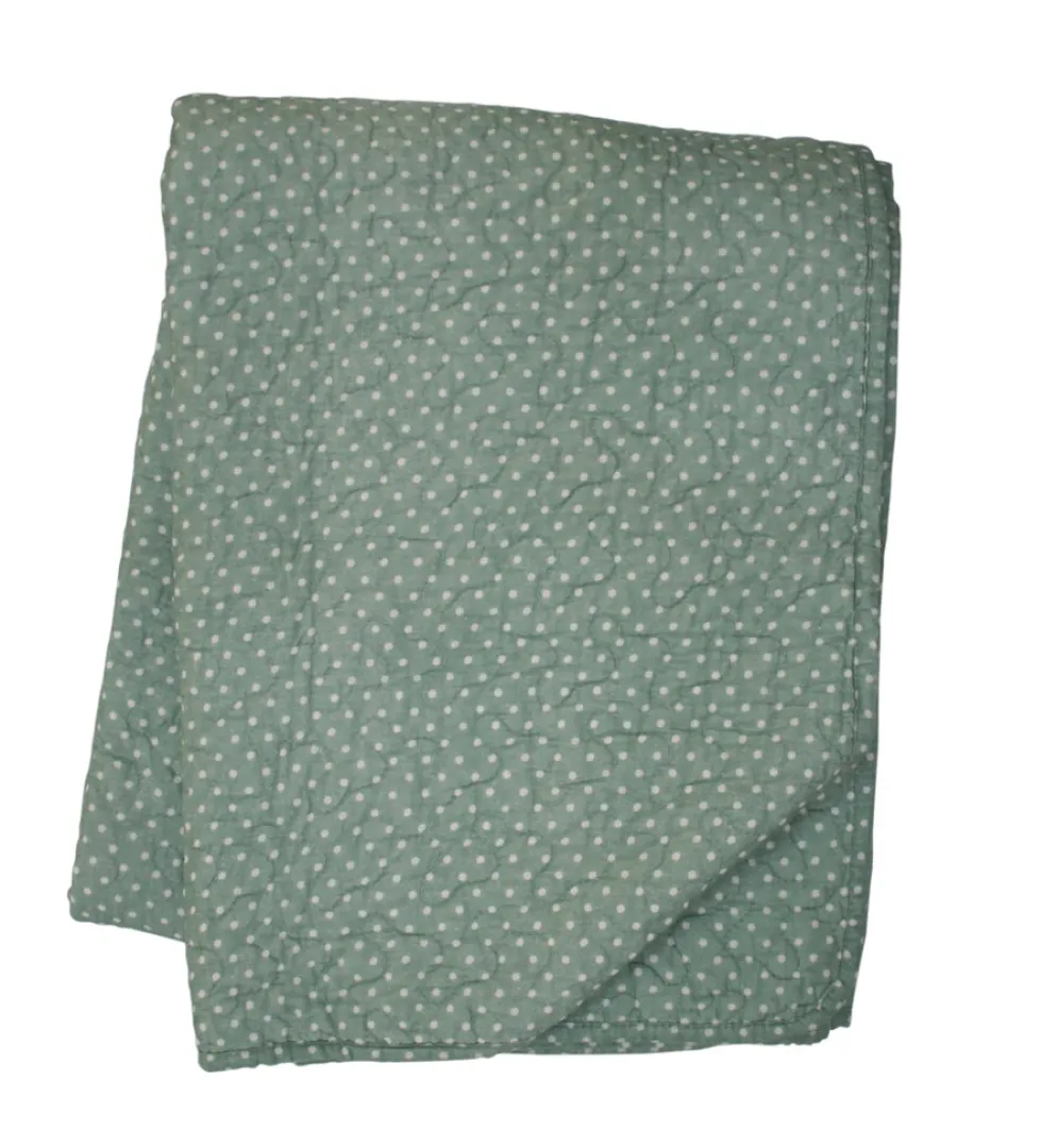 Krasilnikoff Quilt, Micro Dots, Dusty Green