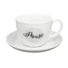 Krasilnikoff Tasse mit Untertasse Stardust Pause