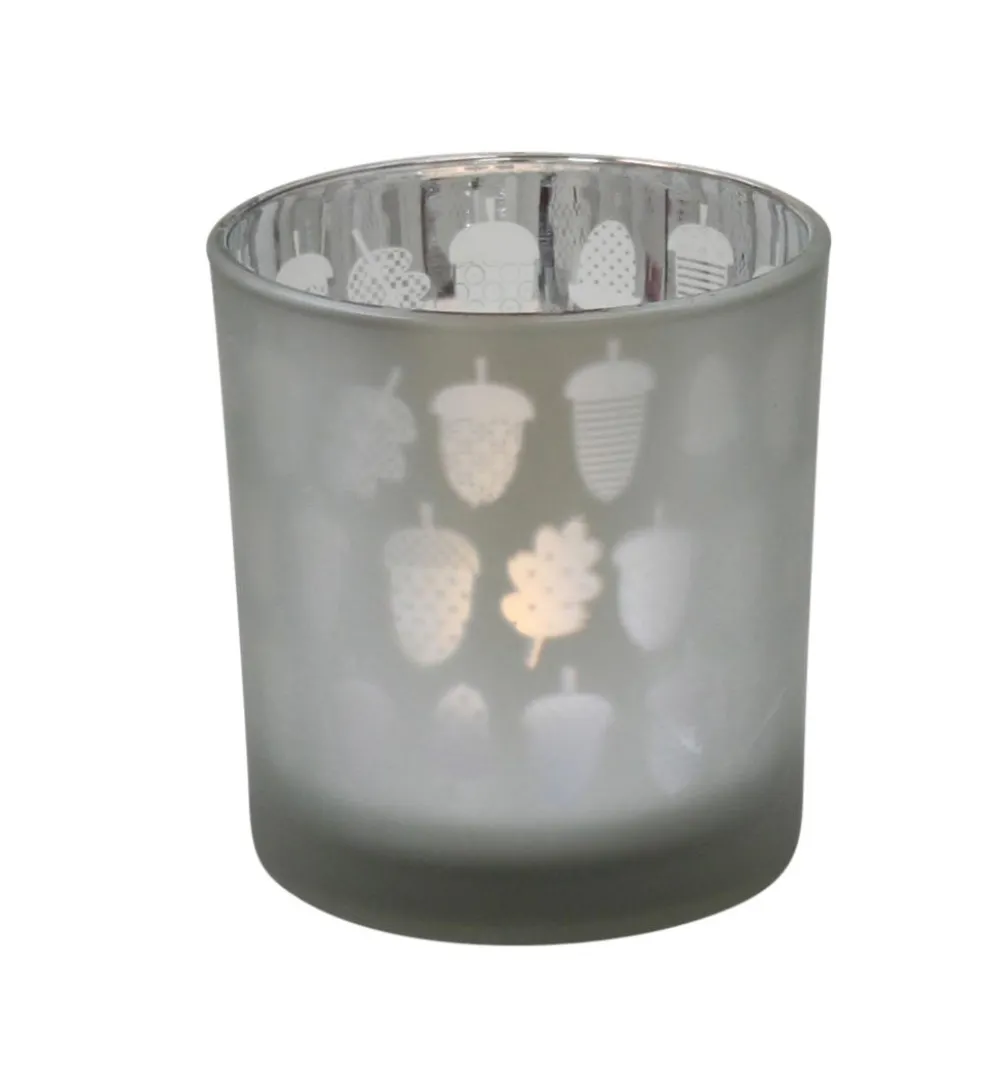 Krasilnikoff Teelichtglas / Eichel