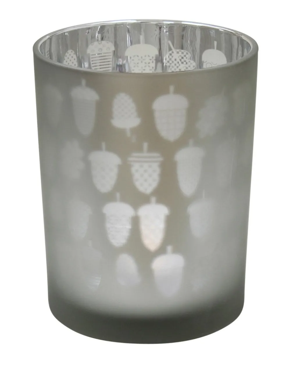 Krasilnikoff Teelichtglas / Eichel