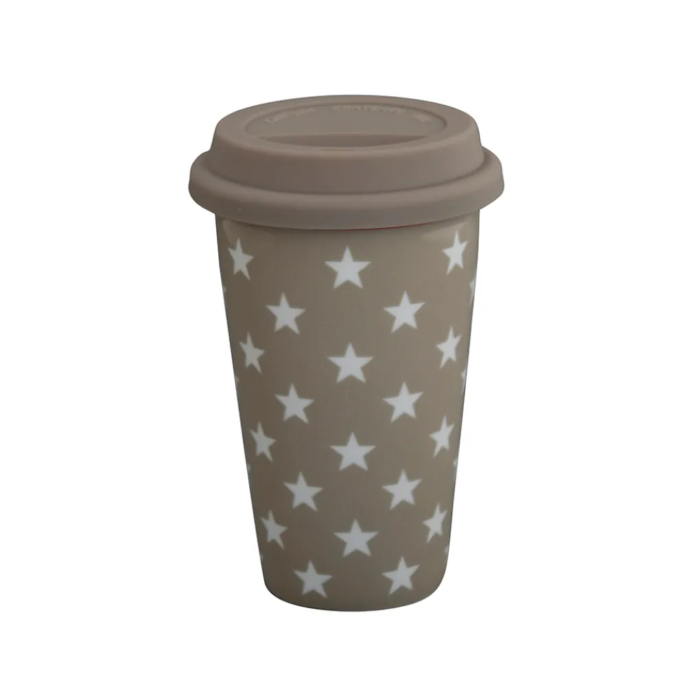 Krasilnikoff Thermobecher Travel Mug Stars