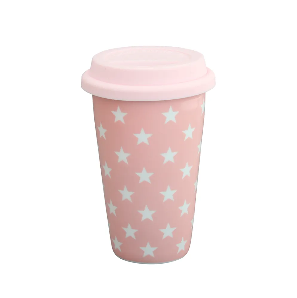 Krasilnikoff Thermobecher Travel Mug Stars
