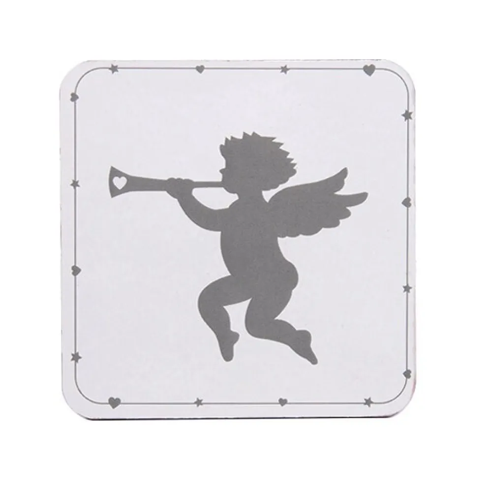 Krasilnikoff Untersetzer Cherub Angels aus Kork