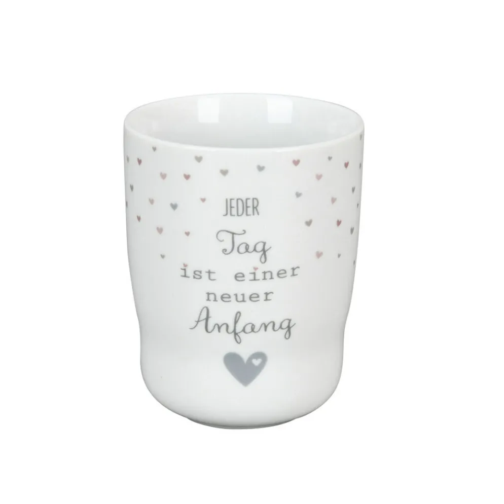 Krasilnikoff Wave Mug Jeder Tag ist ein neuer Anfang