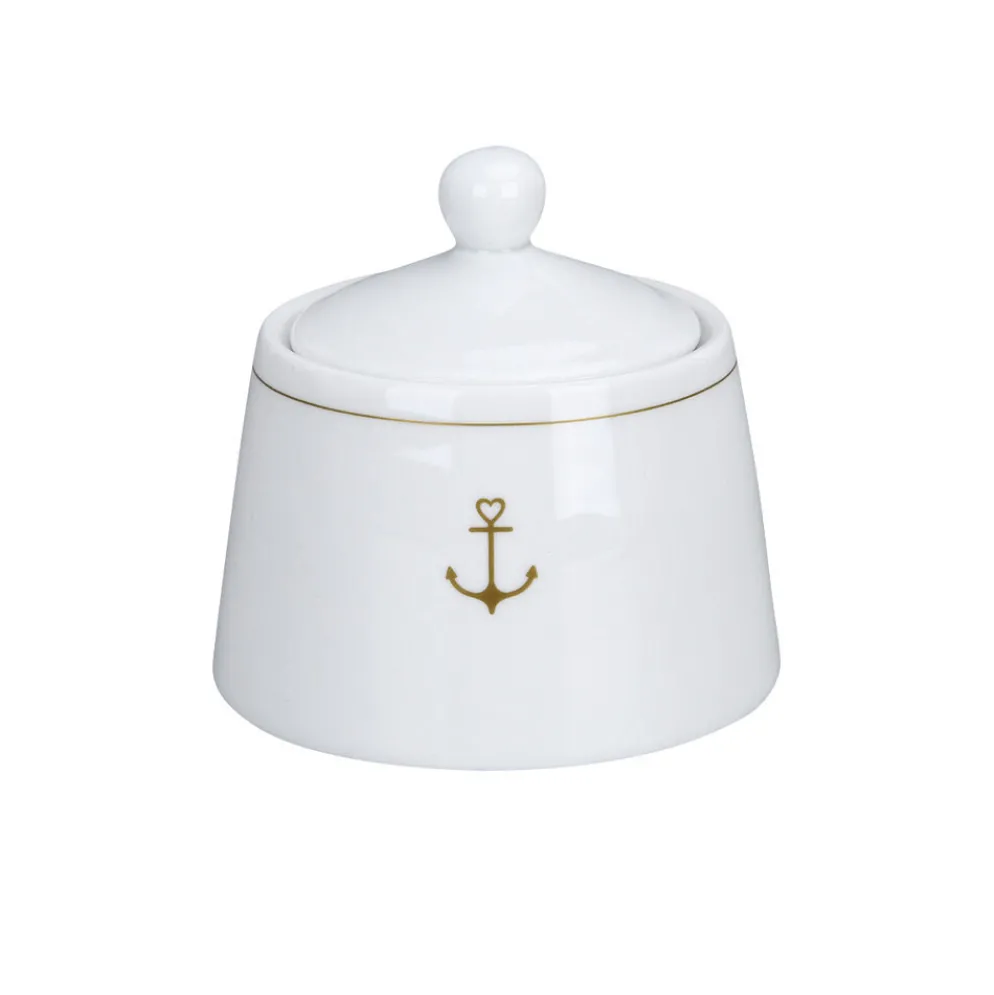 Krasilnikoff Zuckerpott Gold Anchor