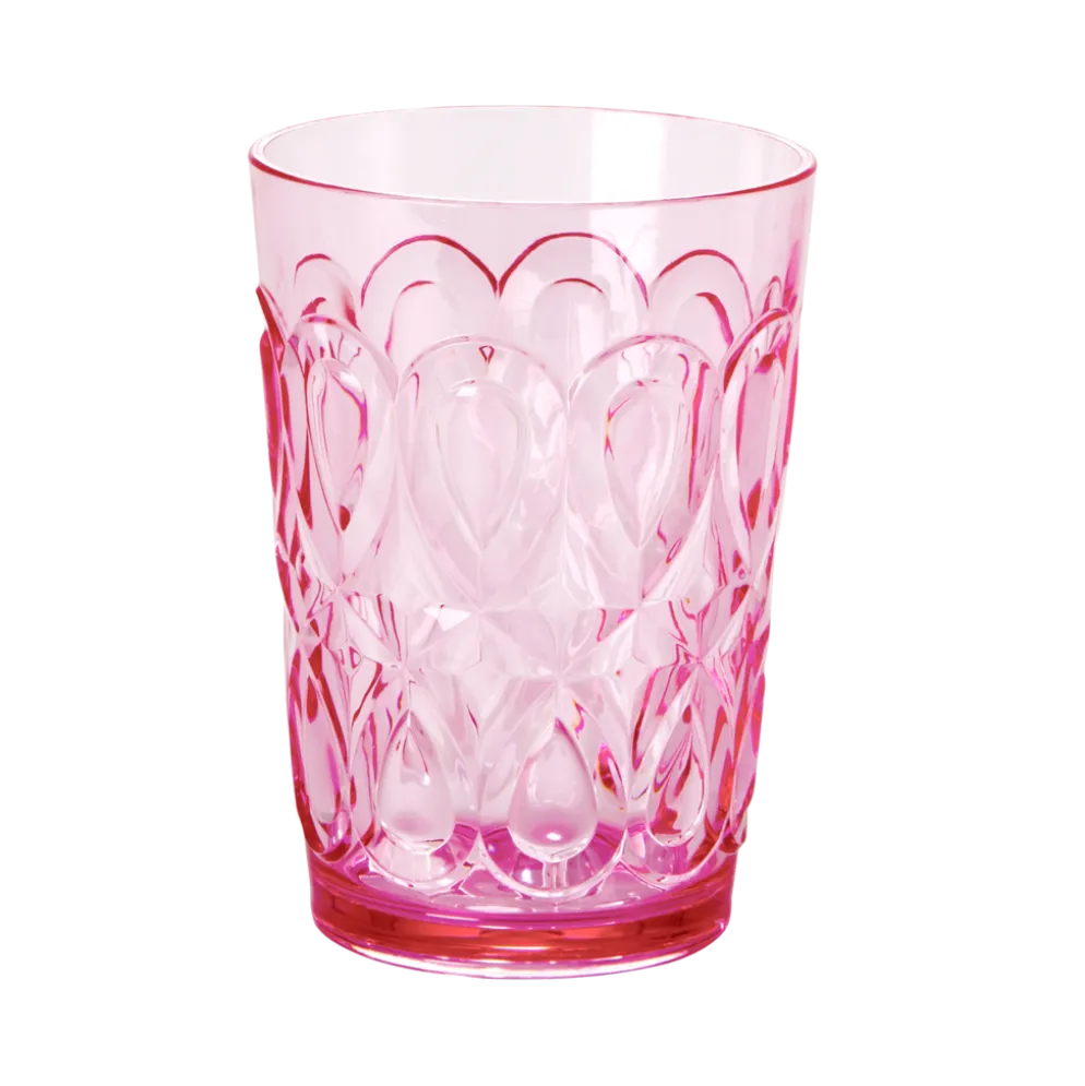 RICE Acryl Trinkglas Swirl