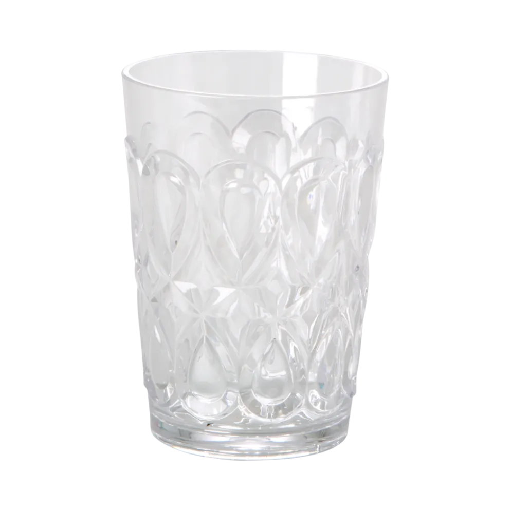 RICE Acryl Trinkglas Swirl