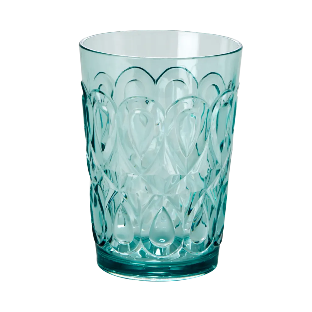 RICE Acryl Trinkglas Swirl