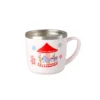 RICE Edelstahl Babybecher Kinderbecher Fun Fair mit Henkel